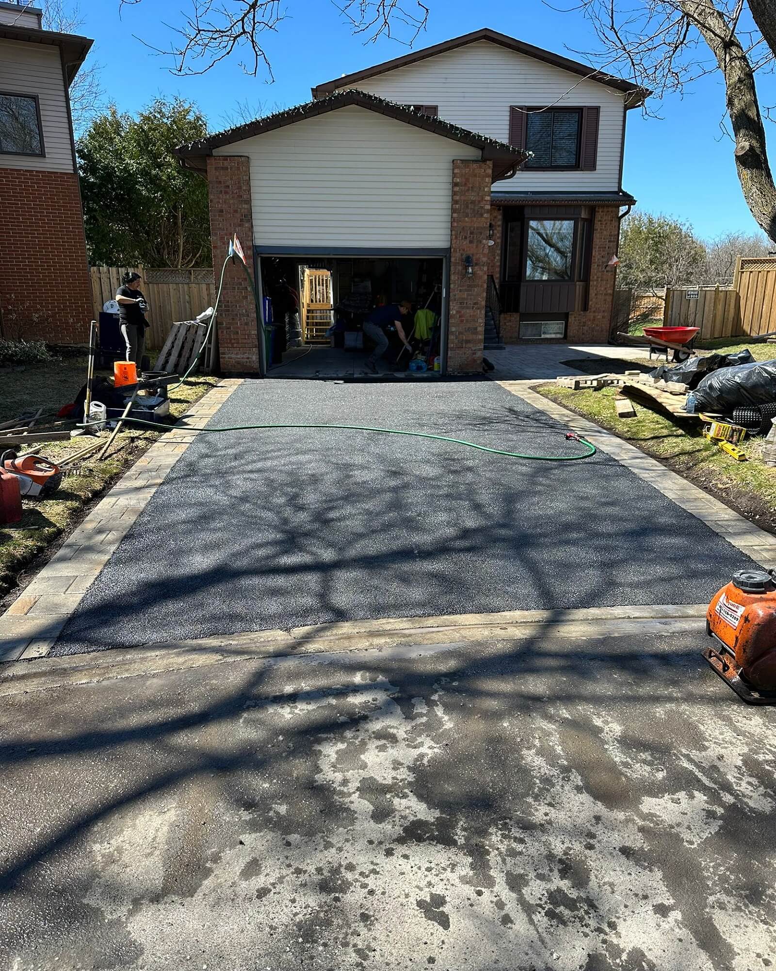 Asphalt-Paving After